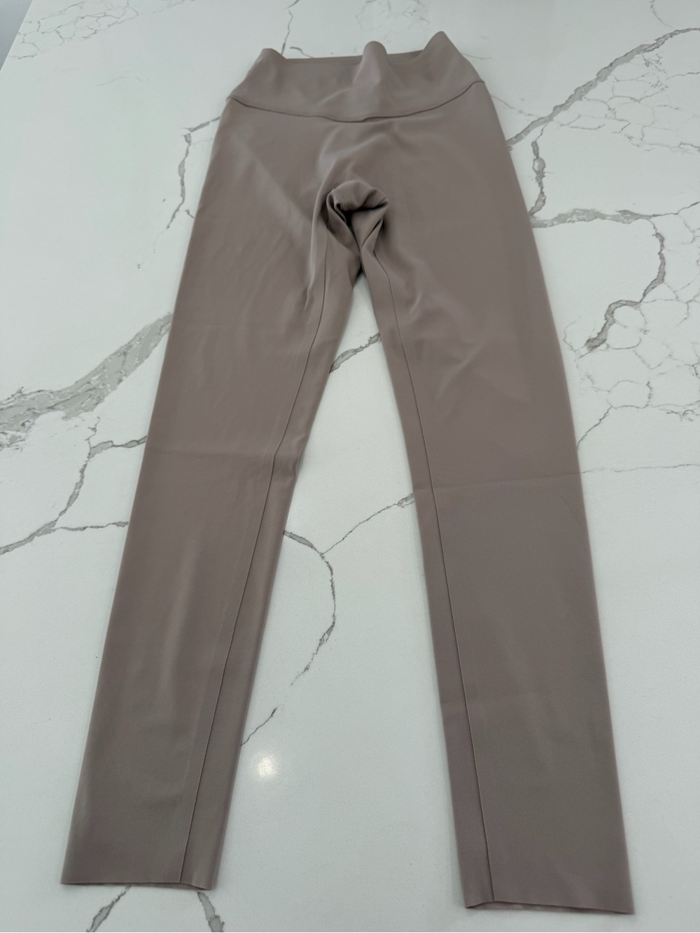 NWOT Victoria’s Secret VSX High-Waist Taupe Leggings & Zip Jacket Set M/XS - Picture 2 of 12